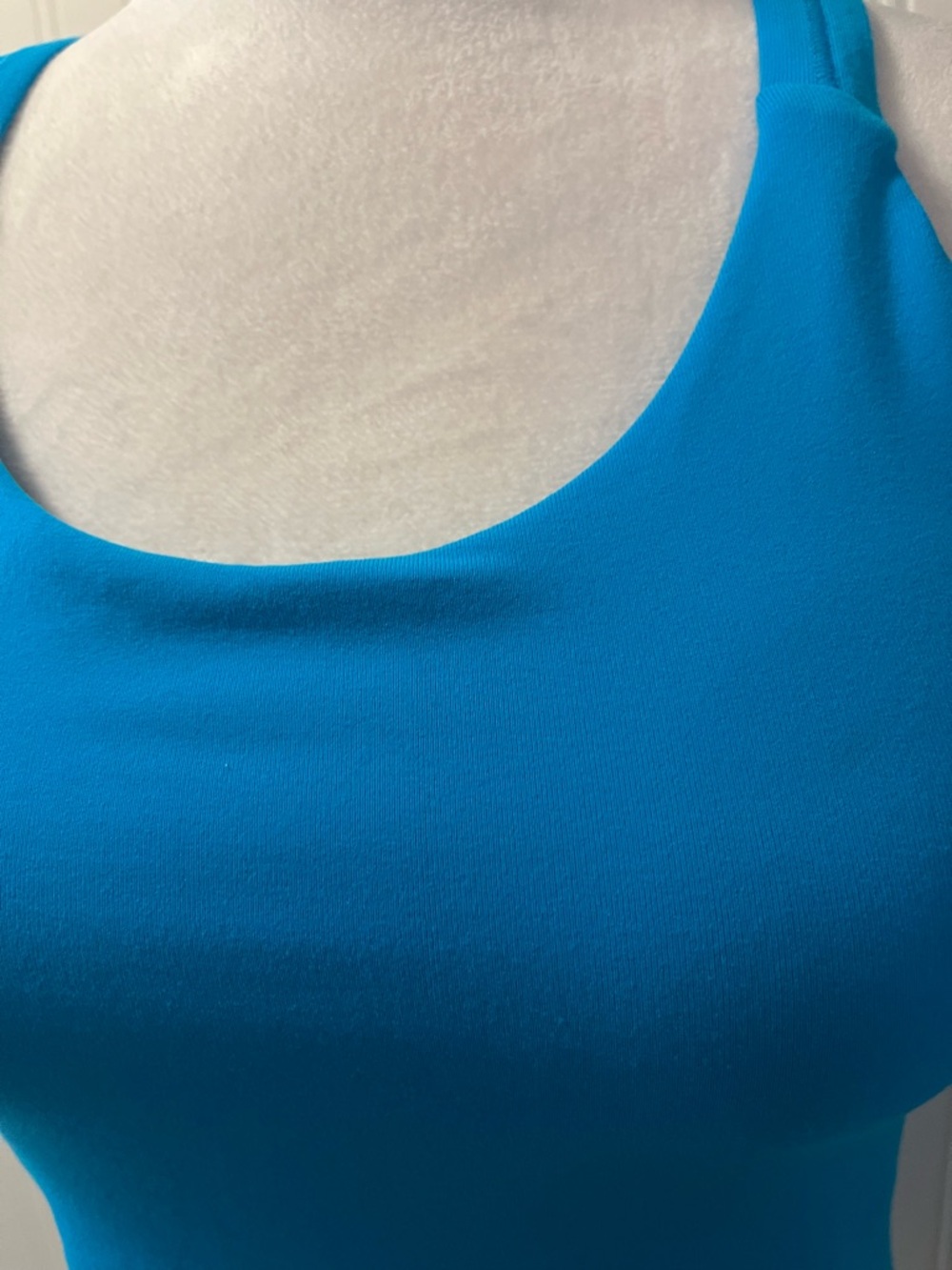 Athleta Bright Blue Racerback Performance Tank - Picture 2 of 6